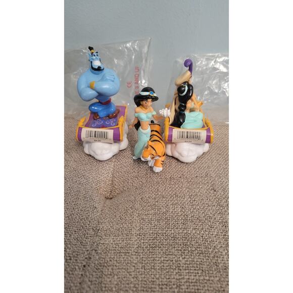 Vintage Applause Disney Aladdin 90s Toy Lot – Jasmine+Aladdin, Jasmine+Rajah,... - Picture 2 of 7